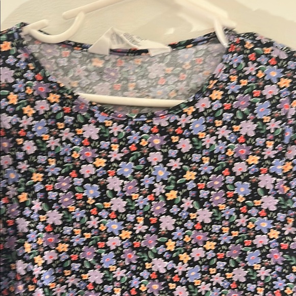 H&M Black and Pink Bishop Sleeve Sundress - Picture 5 of 6